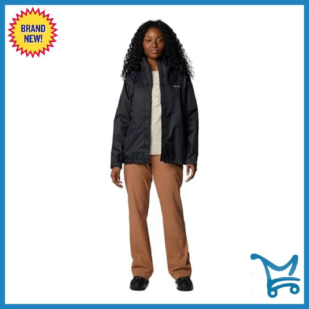 Waterproof Packable Rain Jacket with Adjustable H… - image 3